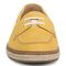 Vionic Bay womens Espadrilles Shoe - Butter Yellow - Front