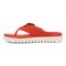 Vionic Uptown Marin Women's Platform Thong Sandal - Cherry Tomato - Left Side