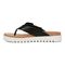 Vionic Uptown Marin Women's Platform Thong Sandal - Black - Left Side