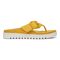 Vionic Uptown Marin Women's Platform Thong Sandal - Daffodil - Right side