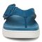 Vionic Uptown Marin Women's Platform Thong Sandal - Celestial Teal - Front