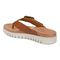 Vionic Uptown Marin Women's Platform Thong Sandal - Tan - Back angle