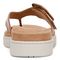 Vionic Uptown Marin Women's Platform Thong Sandal - Tan - Back