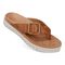 Vionic Uptown Marin Women's Platform Thong Sandal - Tan - UPTOWN MARIN-J3159L1200-TAN-13fl-med