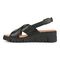Vionic Uptown Sonoma Women's Slingback Comfort Sandal - Black - Left Side
