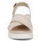 Vionic Uptown Sonoma Women's Slingback Comfort Sandal - Natural - Front