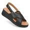 Vionic Uptown Sonoma Women's Slingback Comfort Sandal - Black - UPTOWN SONOMA-J3160L1001-BLACK-13fl-med