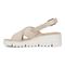 Vionic Uptown Sonoma Women's Slingback Comfort Sandal - Natural - Left Side