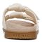 Vionic Women's Elara Comfort Slide Sandals - Ivory - Back