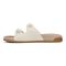 Vionic Women's Elara Comfort Slide Sandals - Ivory - Left Side