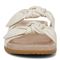 Vionic Women's Elara Comfort Slide Sandals - Ivory - Front
