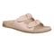 Vionic Elara Women's Comfort Slide Sandals - Cameo Rose - Angle main