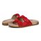 Vionic Women's Elara Comfort Slide Sandals - Fruit Punch - pair left angle