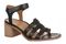 Vionic Maisy Women's Slingback Comfort Heeled Sandal - Black - Angle main