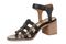 Vionic Maisy Women's Slingback Comfort Heeled Sandal - Black - Left angle