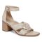 Vionic Maia Women's Comfortable Heeled Sandal - Gold - Angle main