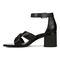 Vionic Maia Women's Comfortable Heeled Sandal - Black - Left Side