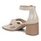 Vionic Maia Women's Comfortable Heeled Sandal - Gold - Back angle
