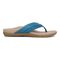 Vionic Shore Women's Orthotic Supportive Comfortable Flip-Flop Sandal - Celestial Teal - Right side