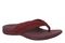 Vionic Shore Women's Orthotic Supportive Comfortable Flip-Flop Sandal - Cherry Jubilee - Angle main