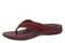 Vionic Shore Women's Orthotic Supportive Comfortable Flip-Flop Sandal - Cherry Jubilee - Left angle