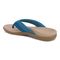 Vionic Shore Women's Orthotic Supportive Comfortable Flip-Flop Sandal - Celestial Teal - Back angle