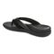 Vionic Shore Women's Orthotic Supportive Comfortable Flip-Flop Sandal - Black - Back angle