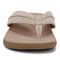 Vionic Shore Women's Orthotic Supportive Comfortable Flip-Flop Sandal - Natural/gold - Front