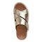 Vionic Uptown Sunset Women's Slide Sandal - Gold - Top