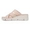 Vionic Uptown Sunset Women's Slide Sandal - Cameo Rose - Left Side