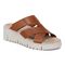 Vionic Uptown Sunset Women's Slide Sandal - Tan - Angle main