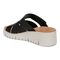 Vionic Uptown Sunset Women's Slide Sandal - Black - Back angle