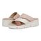 Vionic Uptown Sunset Women's Slide Sandal - Cinder Rose Multi - pair left angle