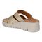 Vionic Uptown Sunset Women's Slide Sandal - Gold - Back angle