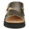 Vionic Uptown Sunset Women's Slide Sandal - Gunmetal - Front