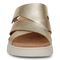 Vionic Uptown Sunset Women's Slide Sandal - Gold - Front