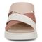 Vionic Uptown Sunset Women's Slide Sandal - Cinder Rose Multi - Front