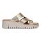 Vionic Uptown Sunset Women's Slide Sandal - Gold - Right side