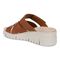 Vionic Uptown Sunset Women's Slide Sandal - Tan - Back angle