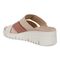 Vionic Uptown Sunset Women's Slide Sandal - Cinder Rose Multi - Back angle