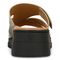 Vionic Uptown Sunset Women's Slide Sandal - Gunmetal - Back
