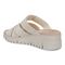 Vionic Uptown Sunset Women's Slide Sandal - Ivory - Back angle