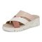 Vionic Uptown Sunset Women's Slide Sandal - Cinder Rose Multi - Left angle