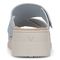 Vionic Uptown Sunset Women's Slide Sandal - Blue Mist - Back