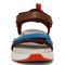 Vionic Walk Max Wanderer womens Quarter/Ankle/T-Strap Sandal - Ivory Multi - Front