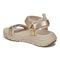 Vionic Walk Max Wanderer Women's Comfort Sandal - Parchment/gold - Unknown View