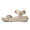 Vionic Walk Max Wanderer Women's Comfort Sandal - Parchment/gold - Unknown View