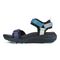 Vionic Walk Max Wanderer womens Quarter/Ankle/T-Strap Sandal - Navy Blazer Multi - Left Side