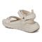 Vionic Walk Max Wanderer womens Quarter/Ankle/T-Strap Sandal - Cream - Back angle