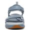 Vionic Walk Max Wanderer womens Quarter/Ankle/T-Strap Sandal - Vintage Blue Haze - Front